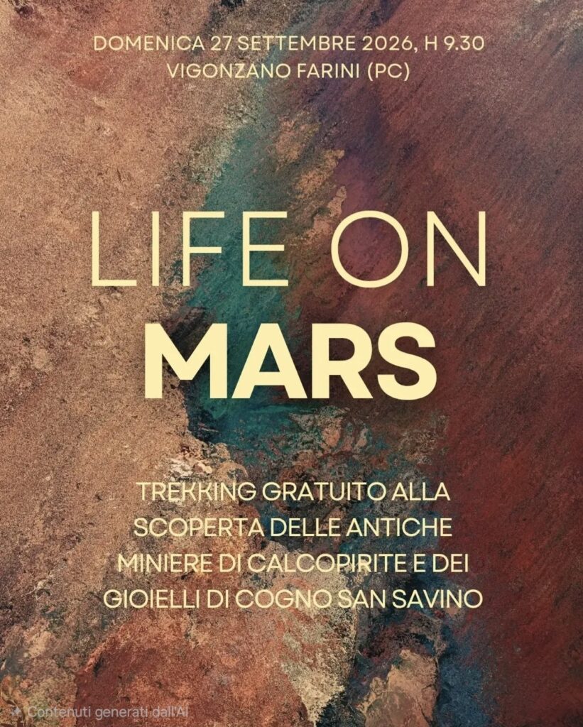 Life on Mars - Il trekking in Val Nure