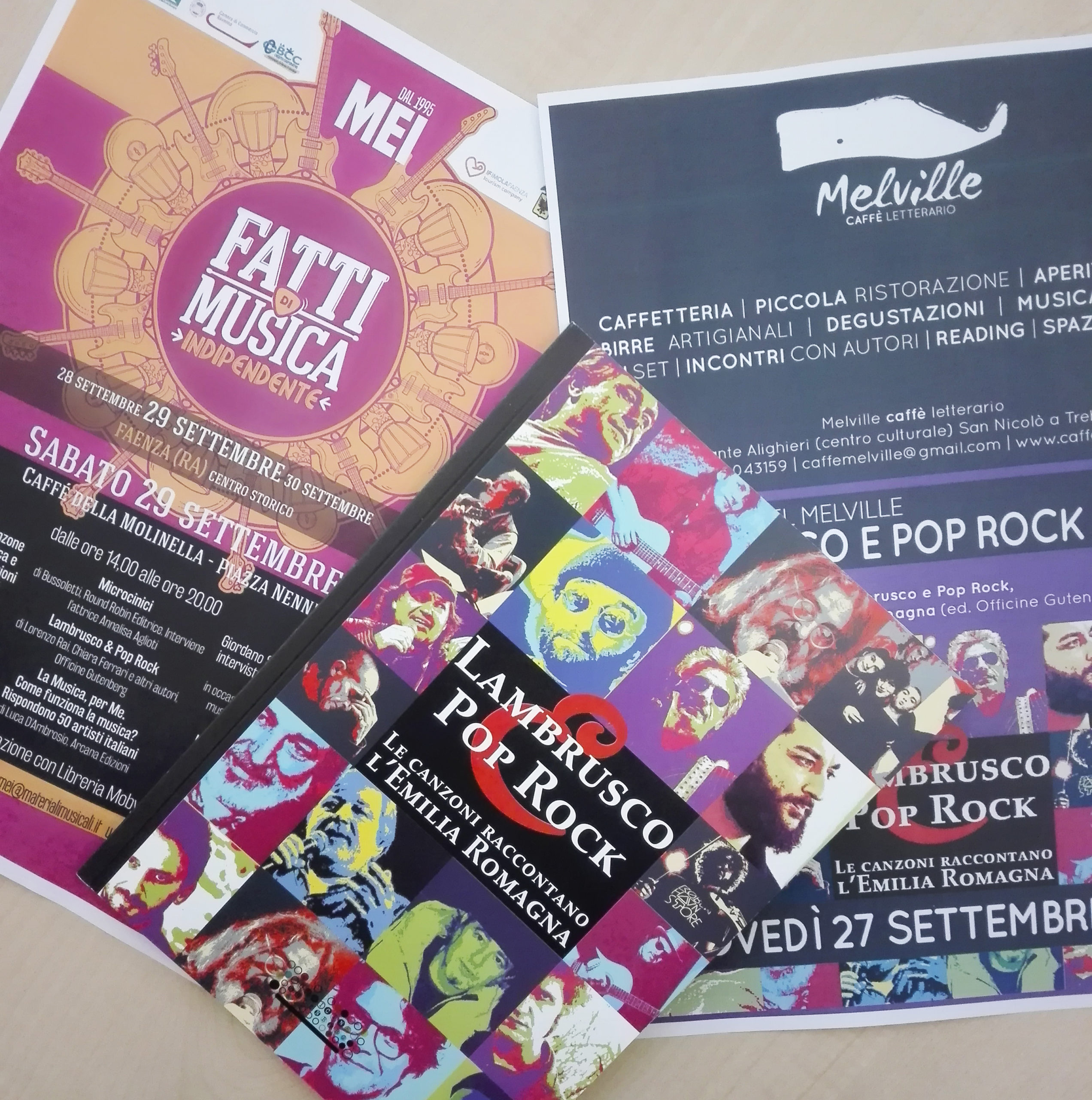 Scopri di più sull'articolo Melville e MEI: è la settimana di Lambrusco e Pop Rock!