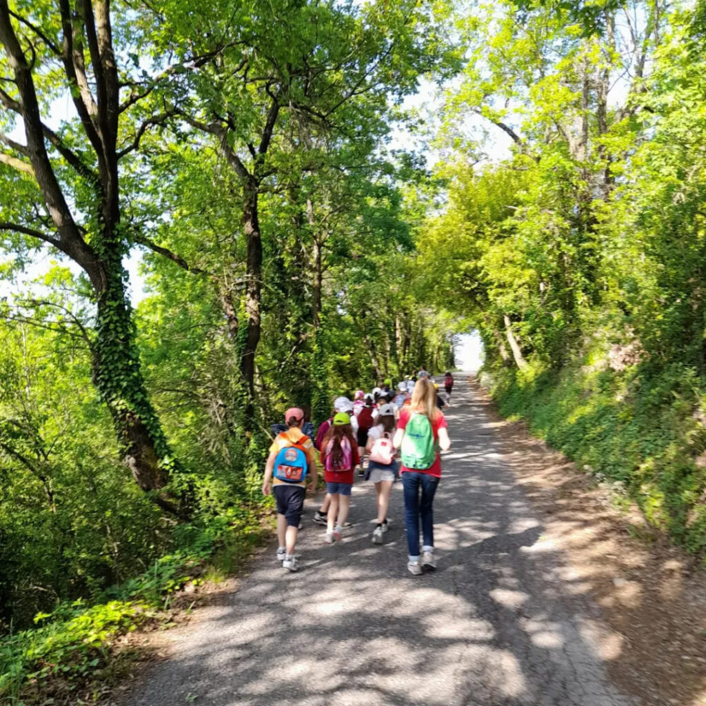 Una immagine di una escursione in vale Trebbia - Verso la Parcellara