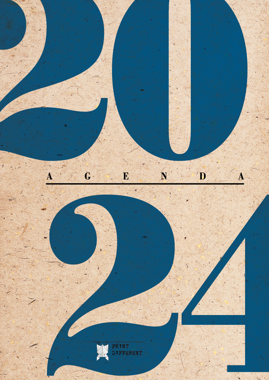 Agenda 2024 Settimanale A5 – Anno Blu - Officine Gutenberg