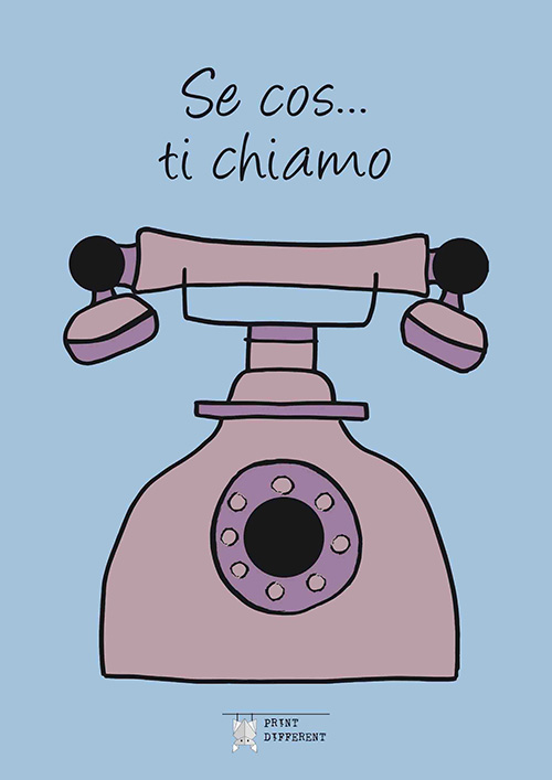 Agenda telefonica ideate e stampata a Piacenza da Printdifferent - Variante colore rosa