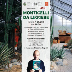 Read more about the article Gabriele Dadati per “Monticelli da leggere”